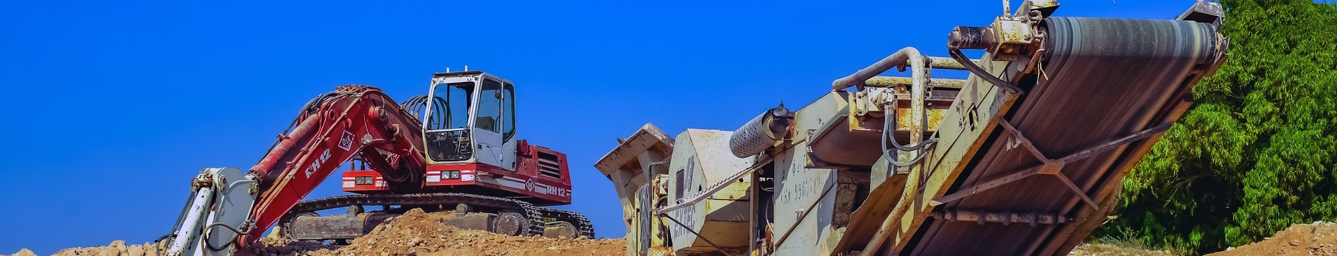 rock crusher aggregate belt