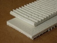 White Rough Top Belt