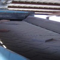chevron conveyor belt cleats